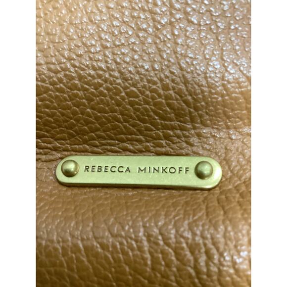 Rebecca Minkoff Purse Women’s 1Size Small Gold Link Chain Magnetic &Hook Closure - Picture 9 of 9